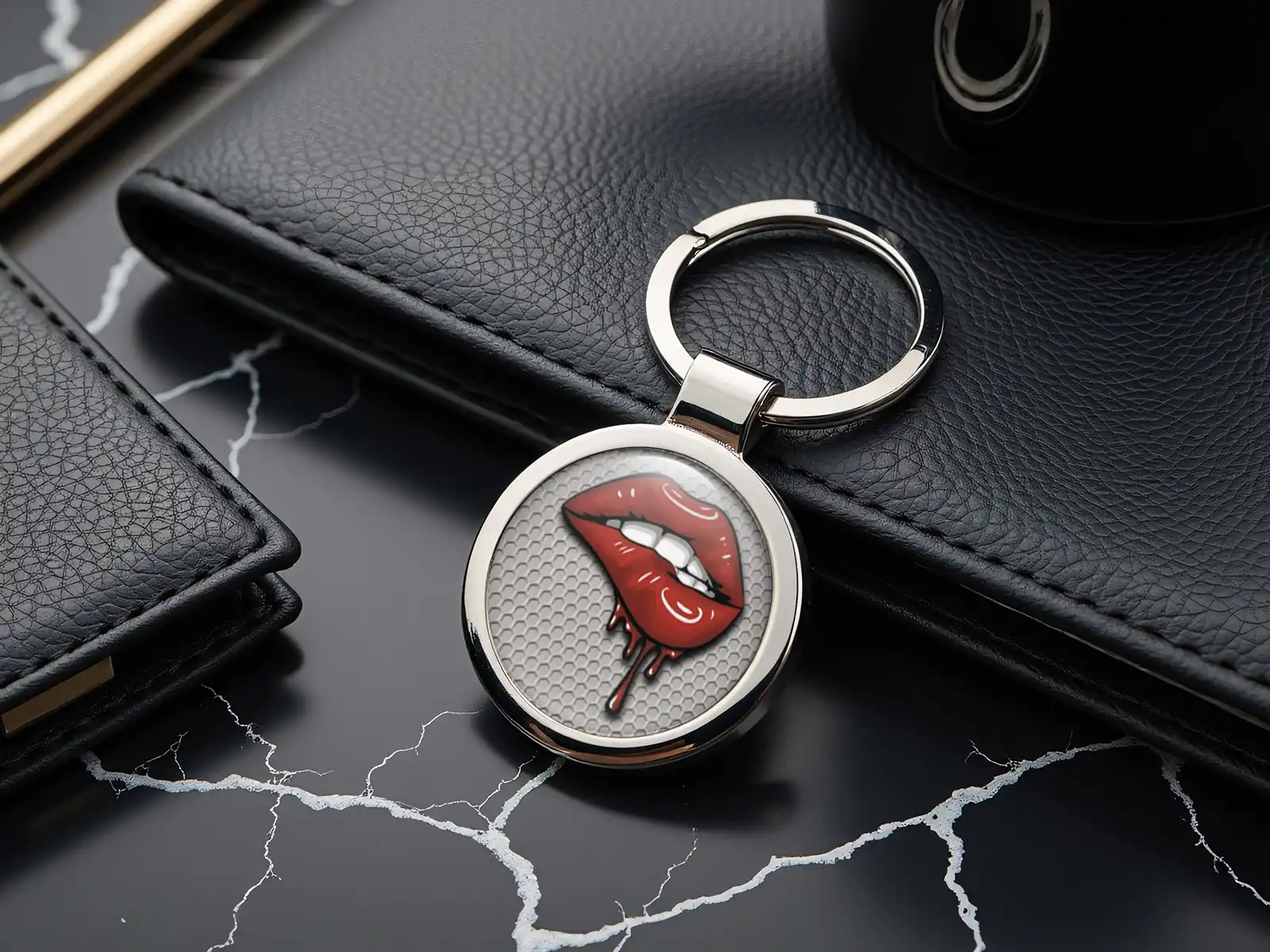 Designer Keychain Racing Style